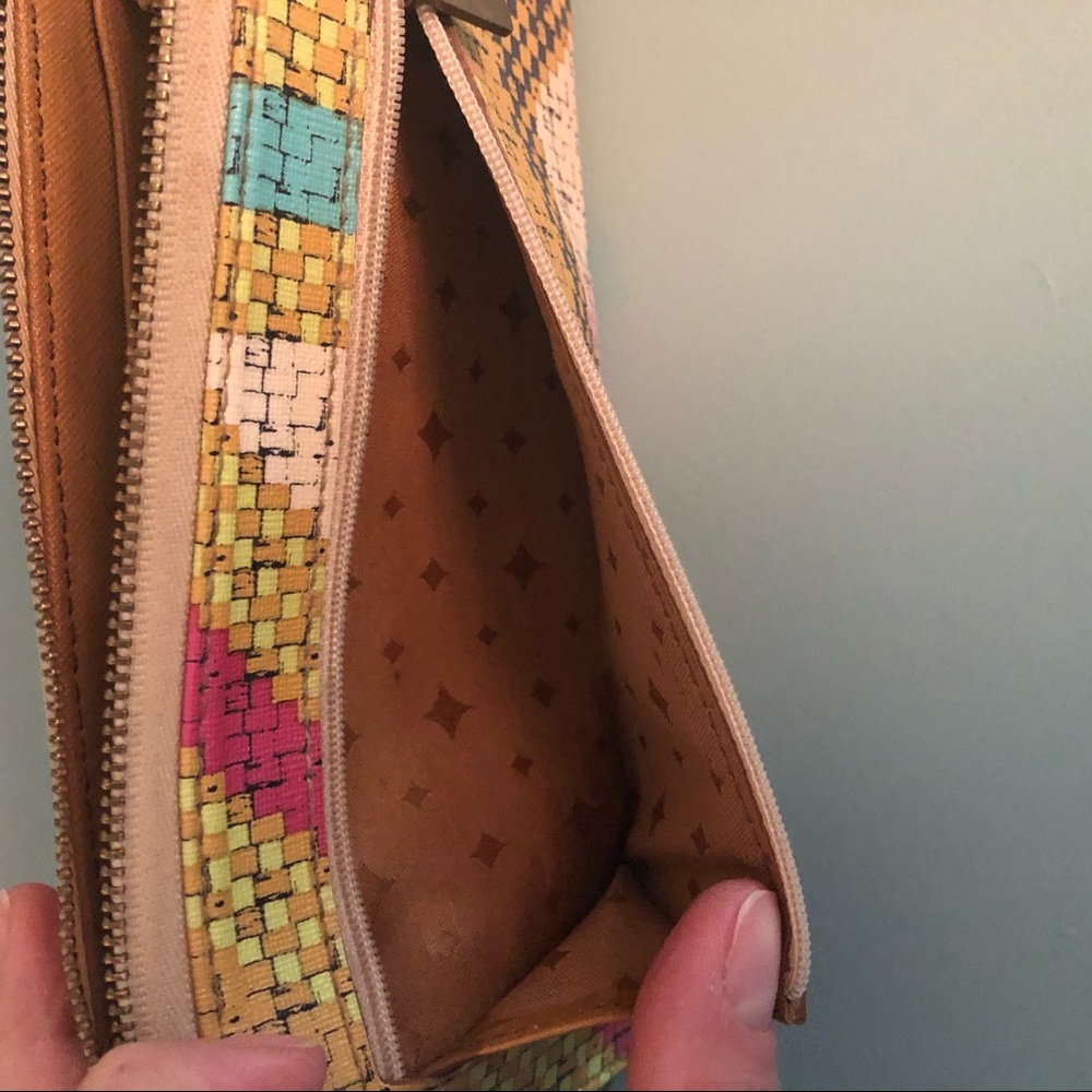 Fossil Zip Around Canvas Coated Wallet - image 4